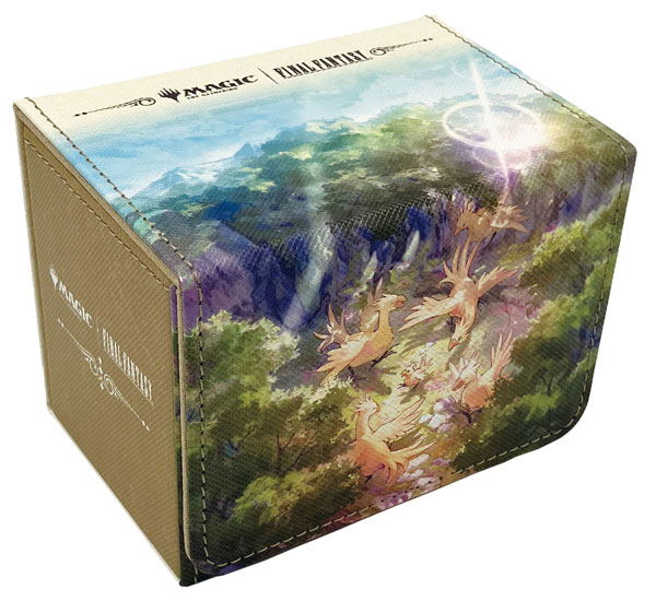 Magic: The Gathering - Final Fantasy Players Deck Case MFD-01 Chocobo Bundle Plains image 1