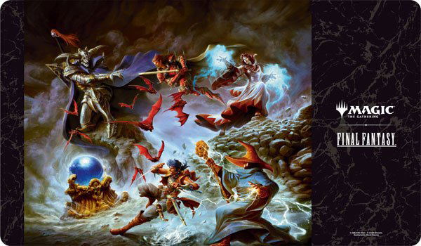 Magic: The Gathering Final Fantasy Players Rubber Mat MFR-09 Scene Box Art Garland At The Chaos Shrine image 1