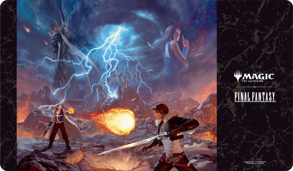 Magic: The Gathering Final Fantasy Players Rubber Mat MFR-10 Scene Box Art Children Of Fate image 1