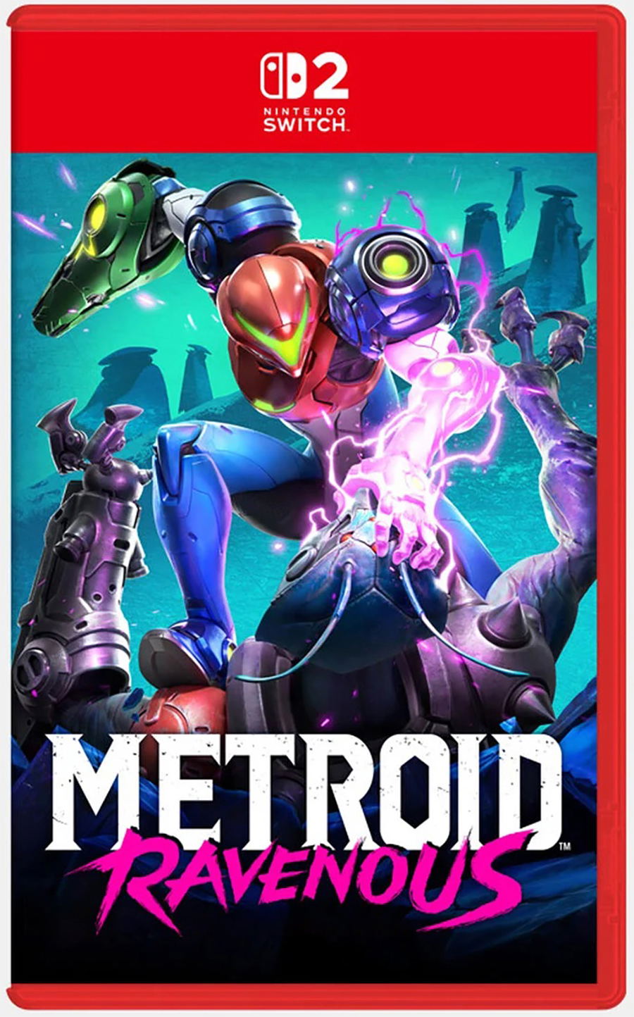 Metroid Ravenous (Multi-Language) Game Cart (Cover - English) for