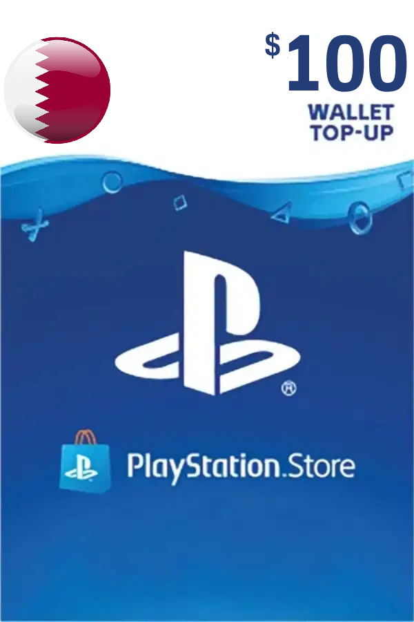 PSN Card 100 USD | Playstation Network Qatar <span class="ext ext_digital">digital</span> image 1