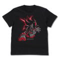 Sonic The Hedgehog - Shadow Backlight T-shirt (Black | Size S) thumbnail 1