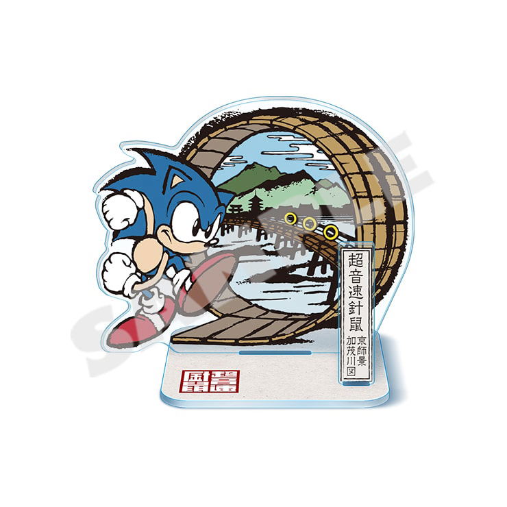 Wa-Sonic Mini Acrylic Diorama Kamo River In Kyoto image 1