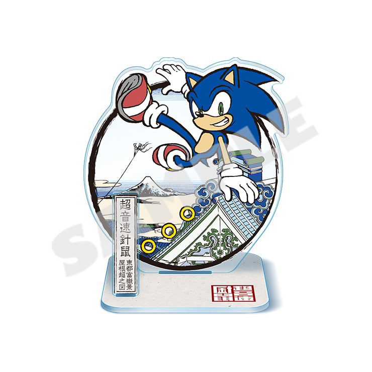 Wa-Sonic Mini Acrylic Diorama Asakusa Rooftop View image 1