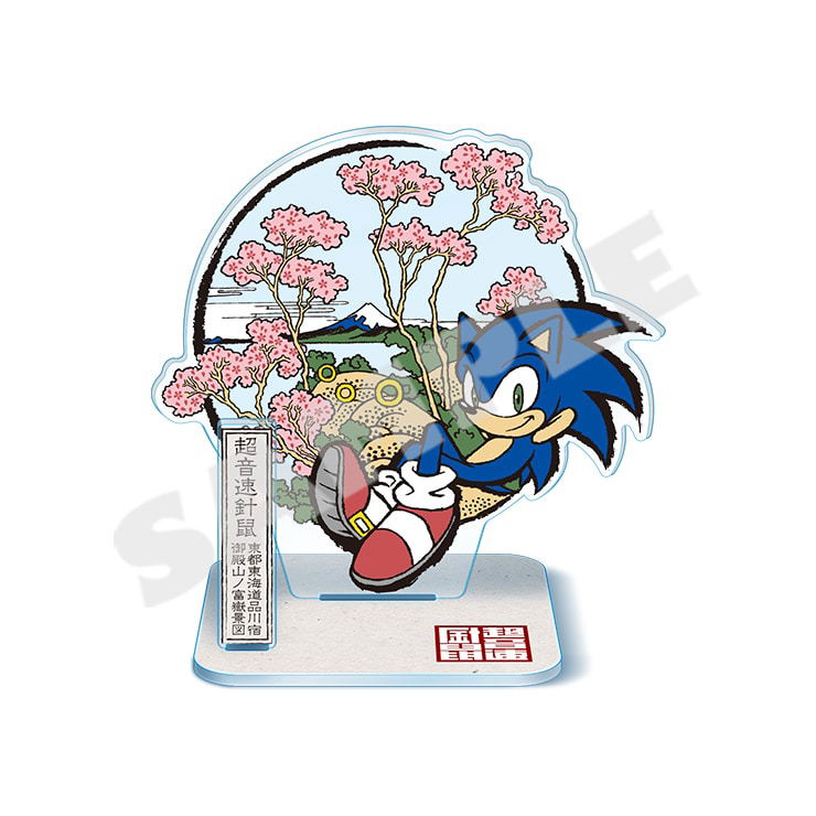 Wa-Sonic Mini Acrylic Diorama Gotenyama In Shinagawa image 1