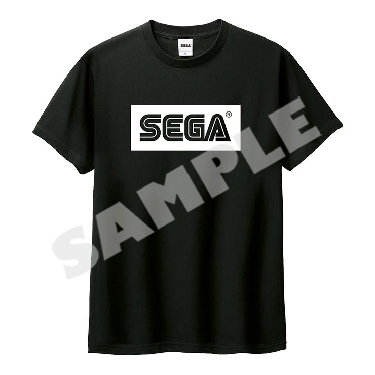 Sega Logo T-shirt Black & White (Size L) image 1