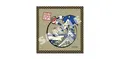 Sonic In Ukiyo-e Asakusa Tatami Coaster thumbnail 1