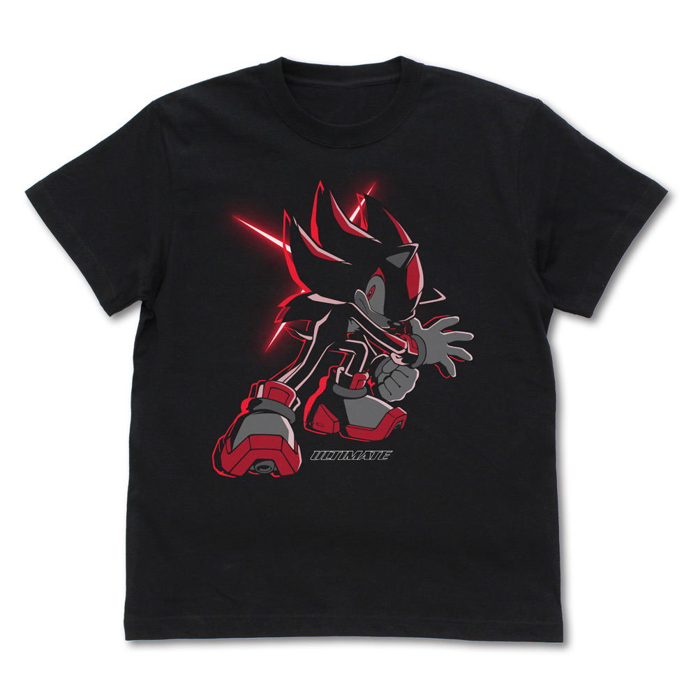 Sonic The Hedgehog - Shadow Backlight T-shirt (Black | Size XL)