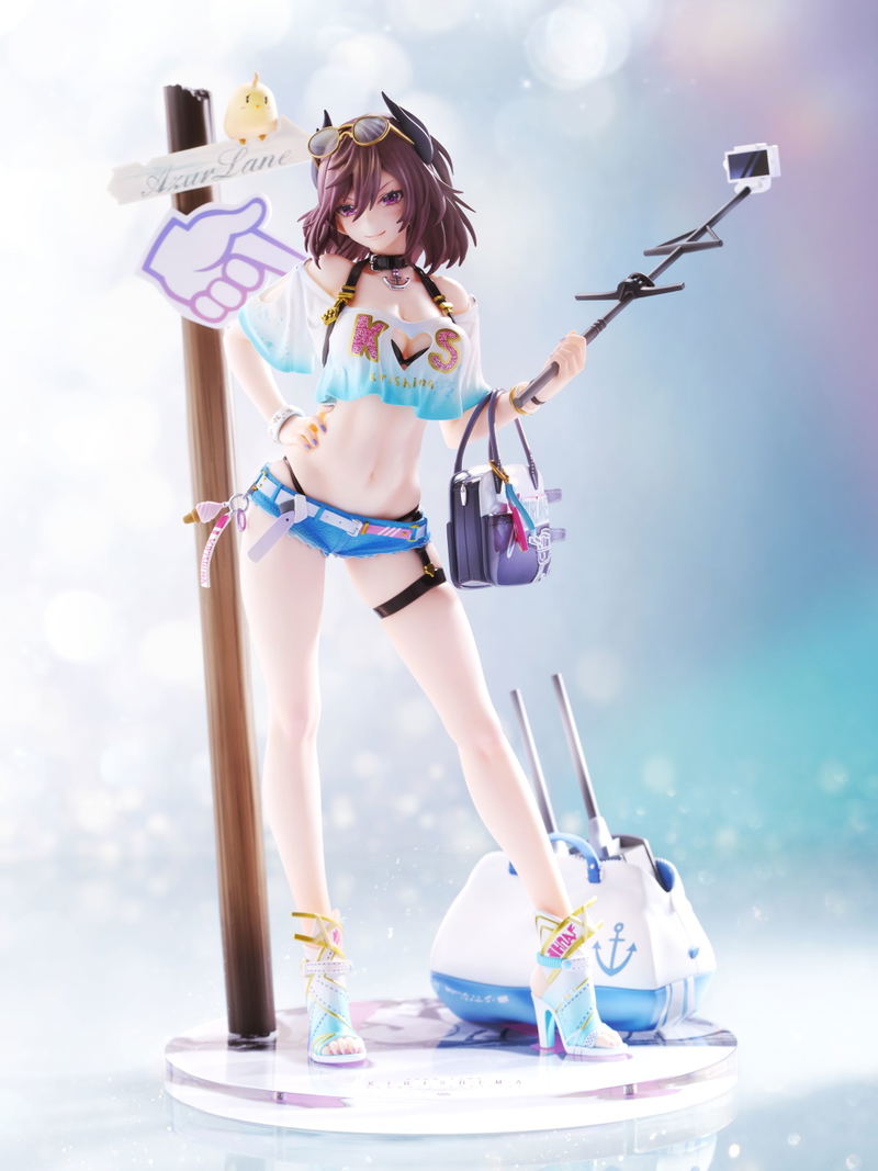 Azur Lane 1/7 Scale Pre-Painted Figure: Kirishima Summery Audacity image 1