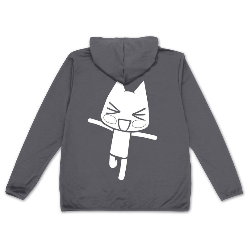 Doko Demo Issyo - Toro Thin Dry Hoodie (Gray | Size M) image 1
