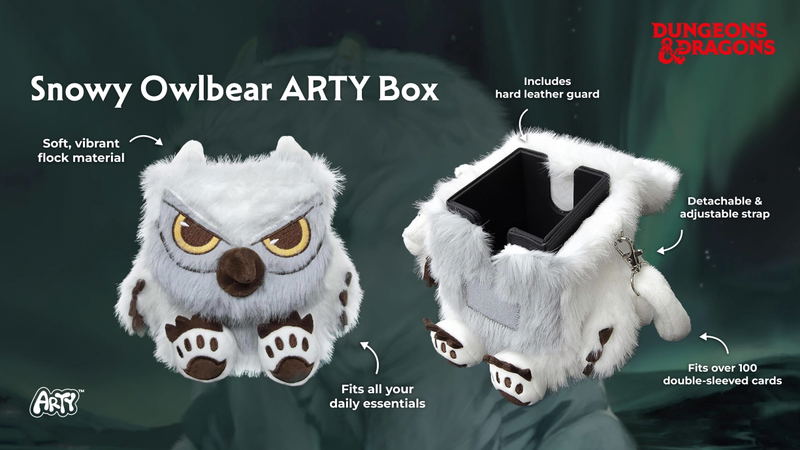 Dungeons & Dragons Snowy Owlbear Arty Box image 1