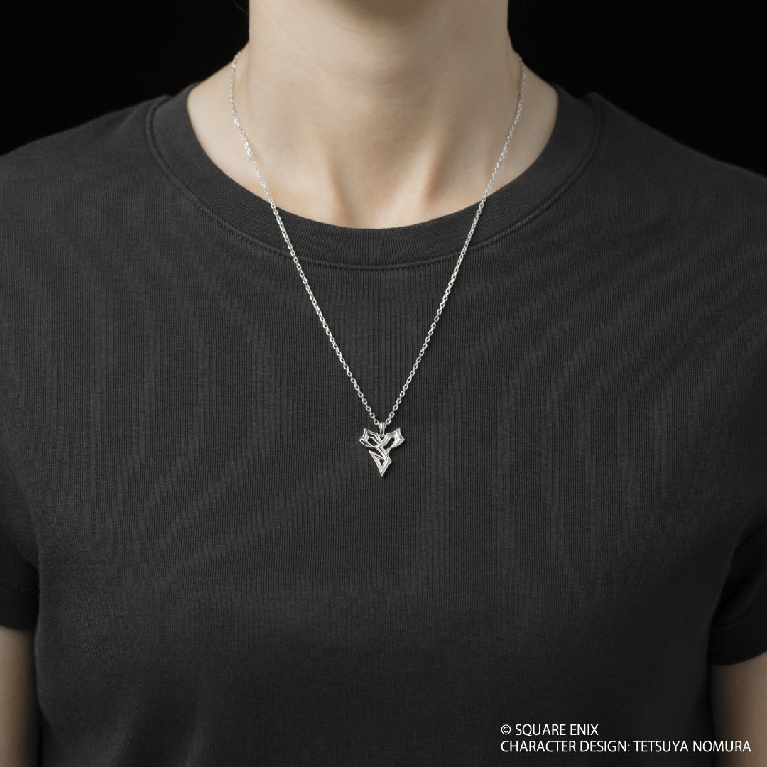 FINAL FANTASY X ネックチェーン ブレスレット ネックレス Final Fantasy X Silver Necklace Zanarkand Abes