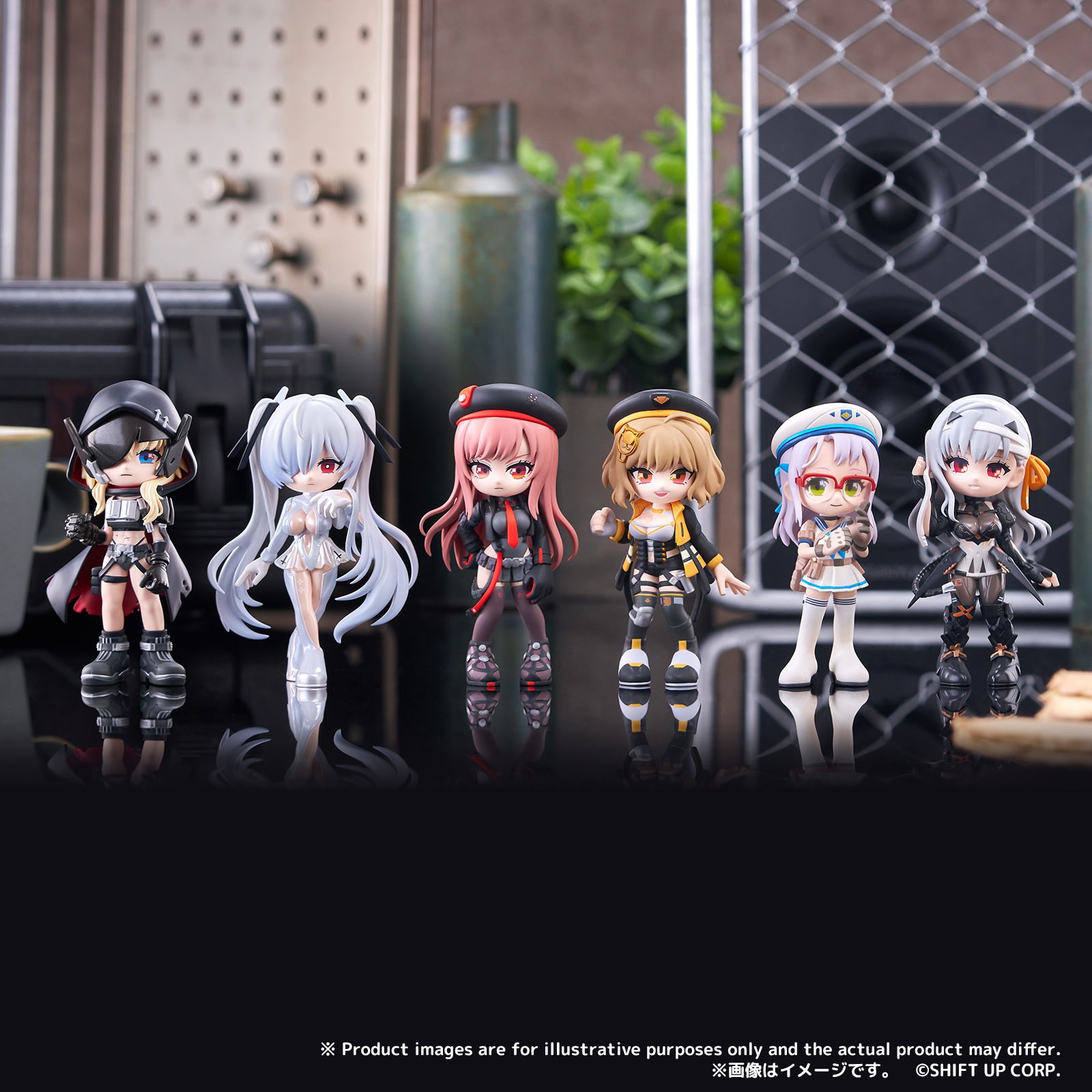 NIKKE フィギュア16体セット PalVerse Goddess Of Victory: Nikke (Set of 6 Pieces)