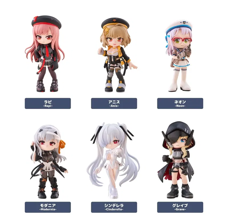 PalVerse Goddess Of Victory: Nikke (Set of 6 Pieces) image 1
