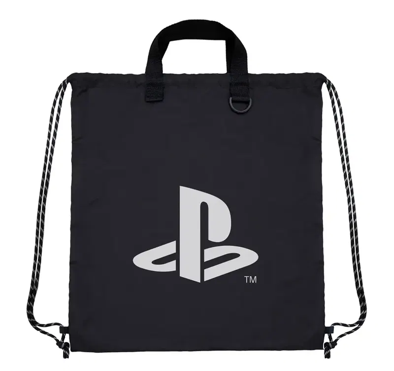 PlayStation Ripstop Drawstring Bag for PlayStation (Black) image 1