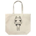 Doko Demo Issyo - Traveling Toro Large Tote Bag (Natural) thumbnail 1