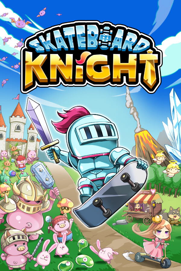 Skateboard Knight <span class="ext" style="background-color: #2a475e; color: #FFFFFF;">STEAM</span> <span class="ext ext_digital">digital</span> image 1
