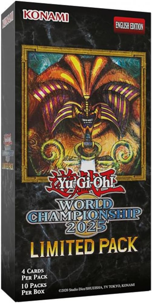 Yu-Gi-Oh! World Championship 2025 Limited Pack Booster Box (English Ver.) (Set of 10 Packs) image 1