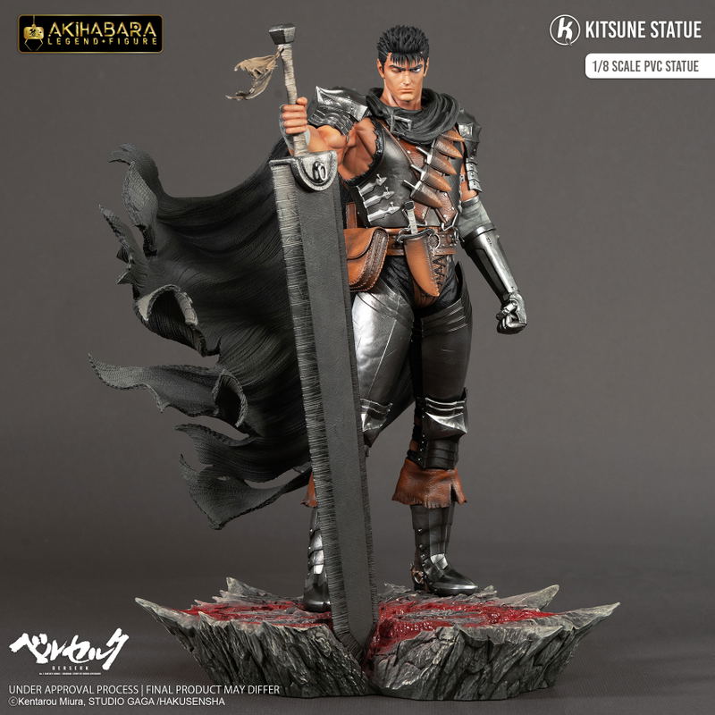 Berserk 1/8 Scale Pre-Painted Figure: Guts image 1
