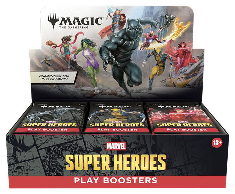 Magic: The Gathering - Marvel Super Heroes Play Booster (English Ver.) (Set of 30 Packs) image 1