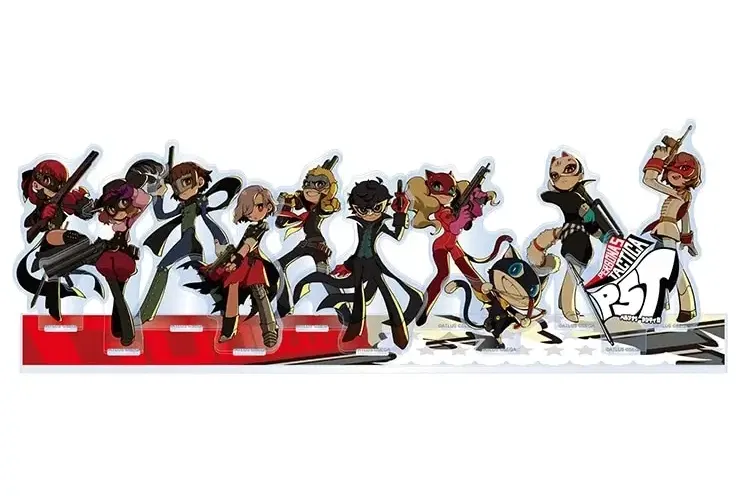 Persona 5 Tactica Total Attack Last Cut In Acrylic Stand Collection image 1