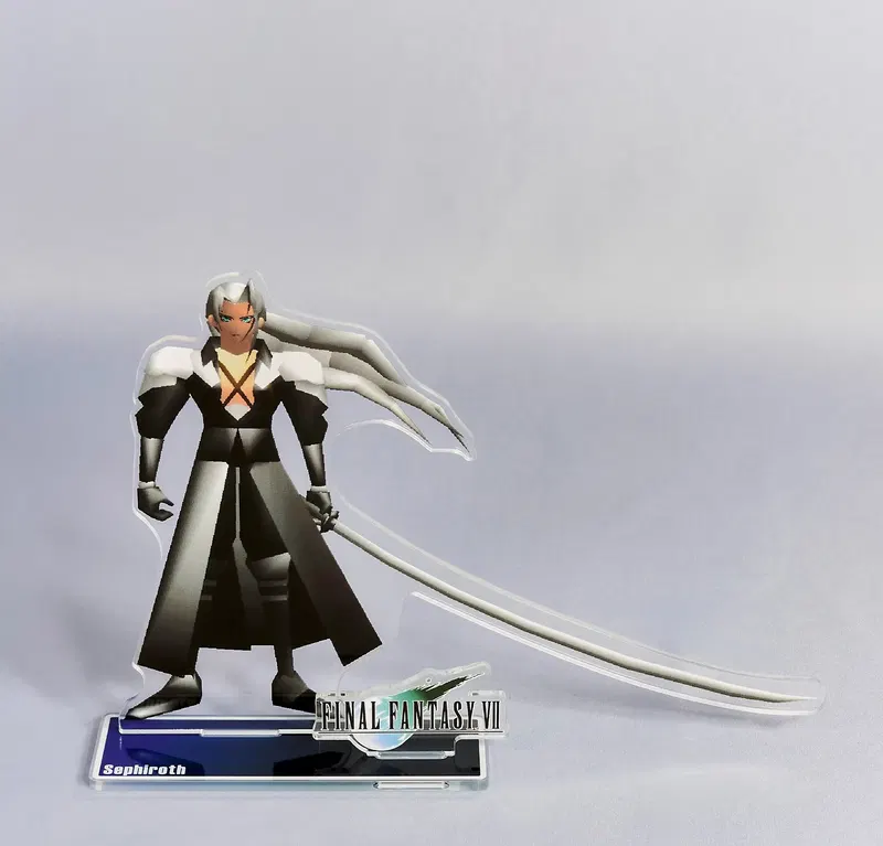 Final Fantasy VII Polygon Character Acrylic Stand Sephiroth image 1