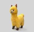 Final Fantasy XIV Alpaca Cria Plushie With Sparkly Sticker thumbnail 1