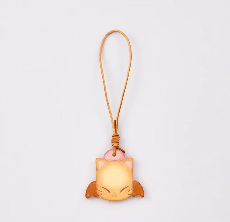 Final Fantasy XIV Faux Leather Charm Buttery Mogbiscuit image 1