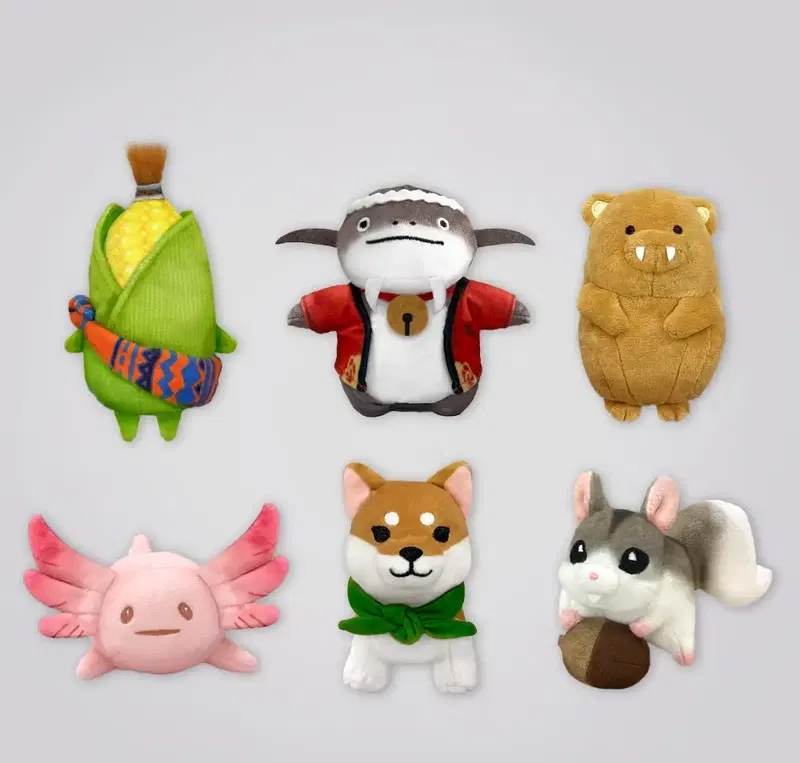 Final Fantasy XIV Mini Puppet Plush Collection Vol. 3 (Set of 6 Pieces) image 1