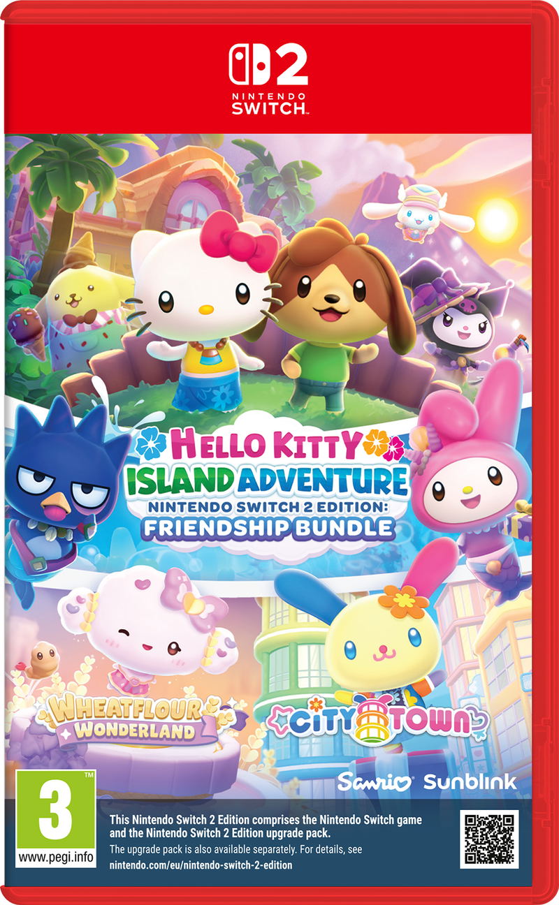 Hello Kitty Island Adventure Nintendo Switch 2 Edition [Friendship Bundle] <span class="ext" style="background-color: #00e206; color: #FFFFFF;">Game Cart</span> image 1