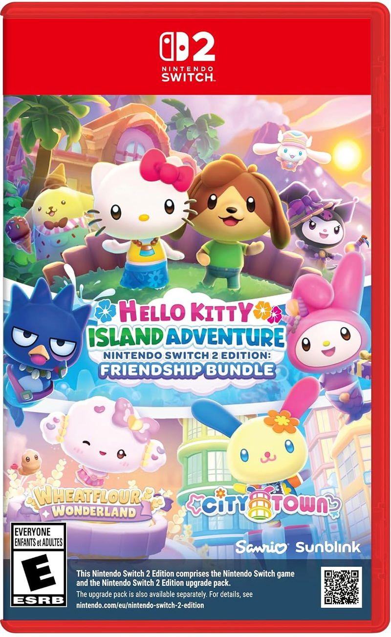 Hello Kitty Island Adventure Nintendo Switch 2 Edition [Friendship Bundle] <span class="ext" style="background-color: #00e206; color: #FFFFFF;">Game Cart</span> image 1