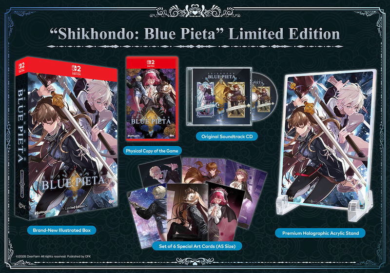 Shikhondo: Blue Pieta [Limited Edition] <span class="ext" style="background-color: #00e206; color: #FFFFFF;">Game Cart</span> <span class="ext" style="background-color: #003082; color: #FFFFFF;">PLAY EXCLUSIVES</span> image 1