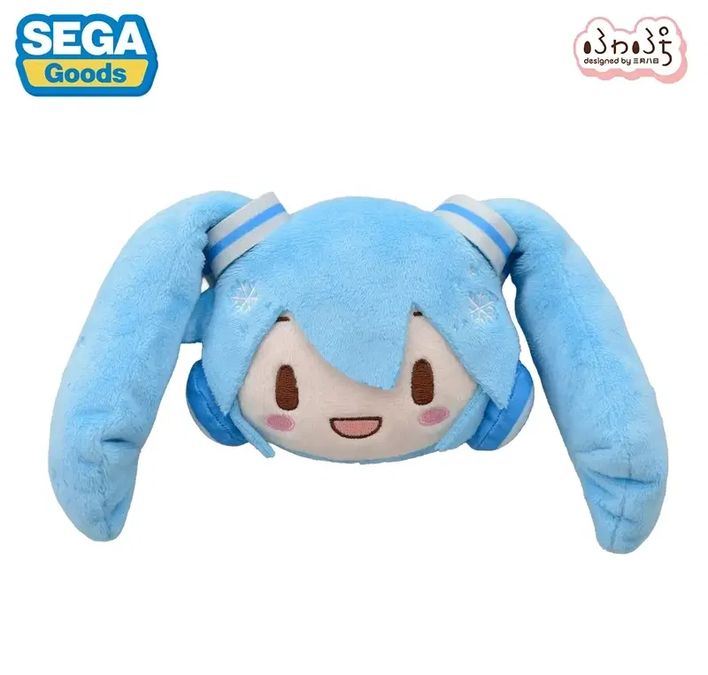 Snow Miku Fuwa Petit Face Mascot image 1
