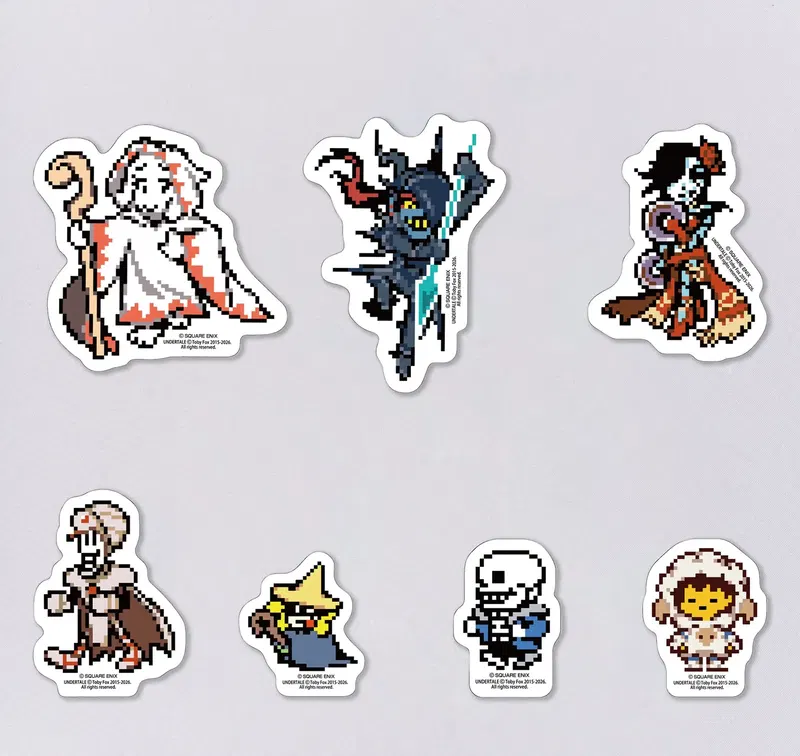 Undertale x Final Fantasy Sticker Set image 1