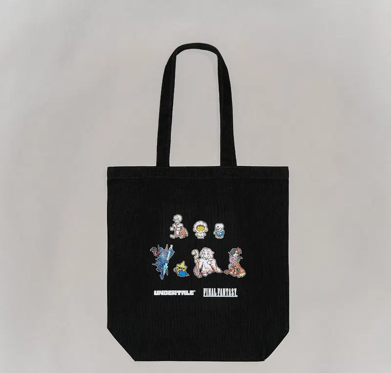 Undertale x Final Fantasy Tote Bag image 1