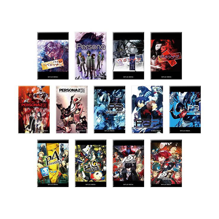 Persona 30th Anniversary Package Art Buttom Badge (Random Single) image 1