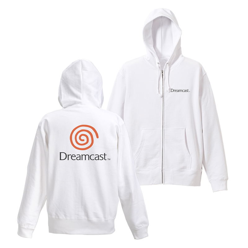 Dreamcast Zip Hoodie Ver.3.0 (White | Size M) image 1