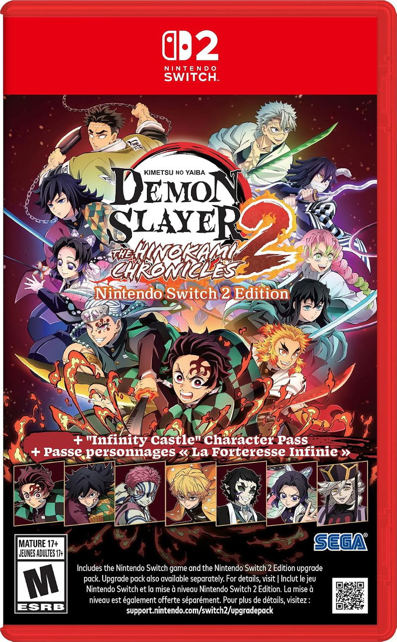 Demon Slayer: Kimetsu no Yaiba - The Hinokami Chronicles 2 - Nintendo Switch 2 Edition <span class="ext" style="background-color: #00e206; color: #FFFFFF;">Game Cart</span> image 1