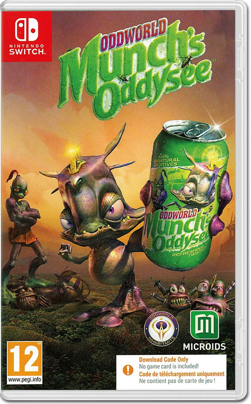 Oddworld: Munch's Oddysee (Code in a Box) image 1