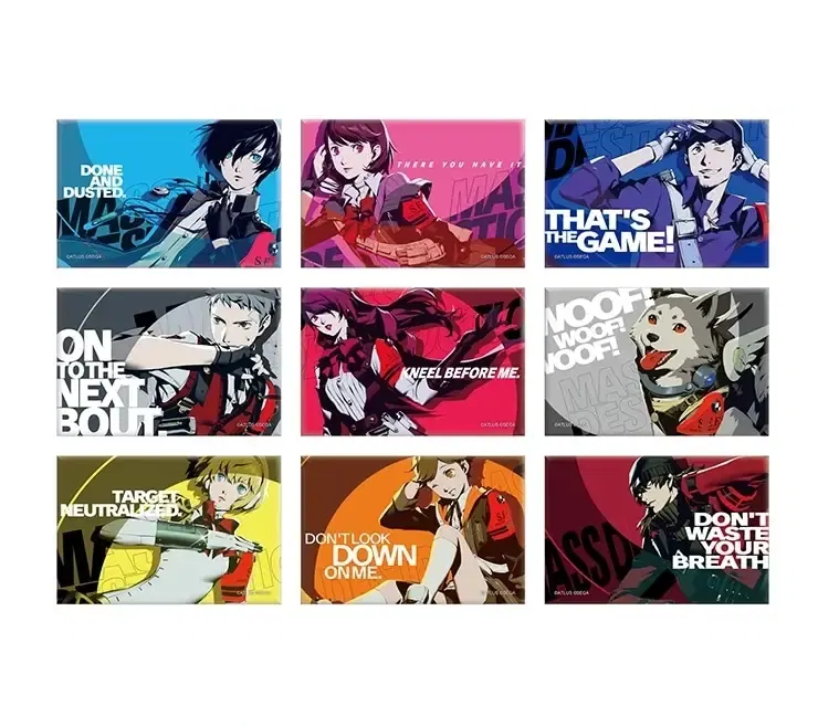 Persona 3 Reload Total Attack Last Cut In Can Badge Collection (Random Single) image 1