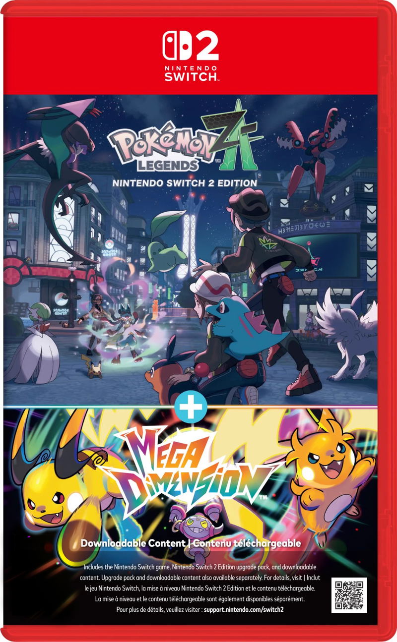 Pokemon Legends: Z-A - Nintendo Switch 2 Edition + Mega Dimension (Multi-Language) <span class="ext" style="background-color: #00e206; color: #FFFFFF;">Game Cart</span> image 1