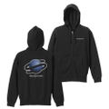 Sega Saturn Logo Zip Hoodie Ver.2.0 (Black | Size L) thumbnail 1
