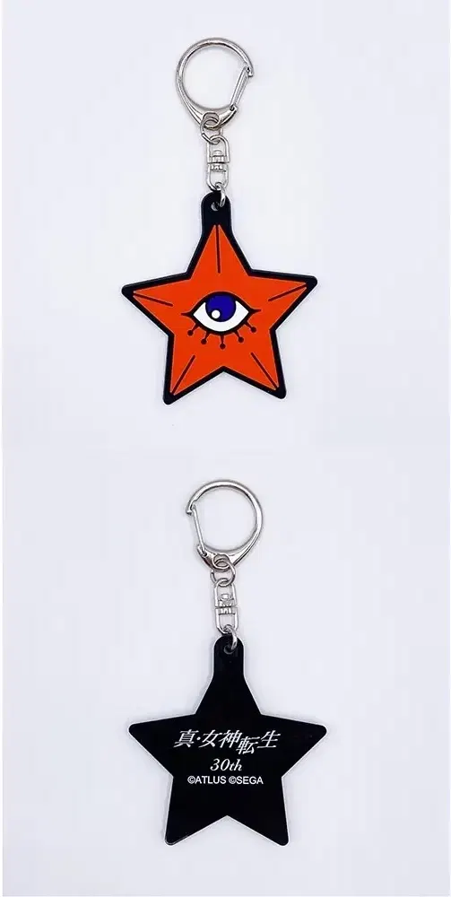 Shin Megami Tensei Series 30th Anniversary Rubber Key Chain Decarabia image 1