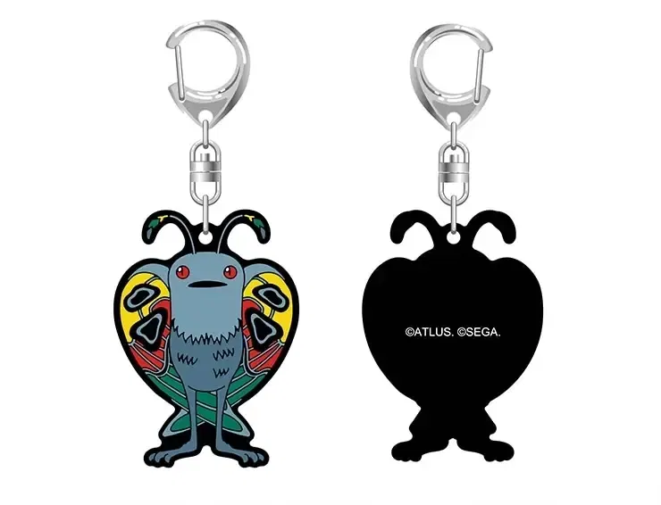 Shin Megami Tensei V Vengeance Rubber Key Chain Mothman image 1
