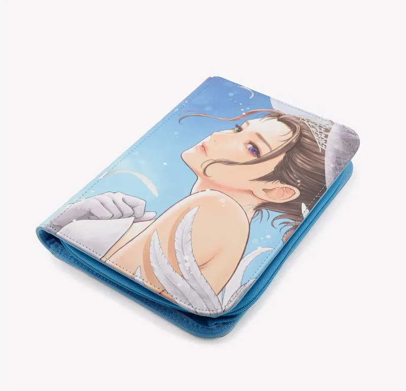 4 Pocket Pro Binder Final Fantasy X Yuna Wedding Dress image 1