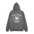 Natsume's Book Of Friends - Nyanko Sensei Yojimbo Zip Hoodie (Mix Gray | Size L) thumbnail 1