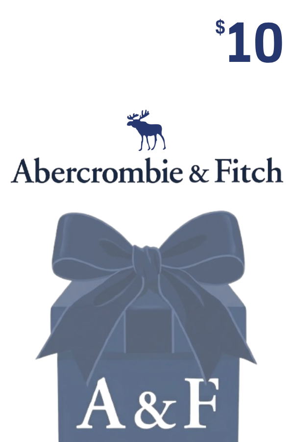 Abercrombie & Fitch Gift Card 10 USD | US Account Only digital