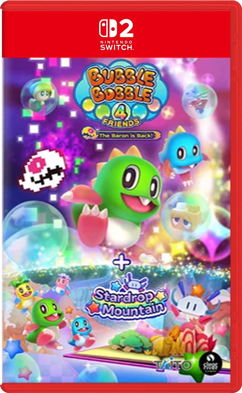 Bubble Bobble 4 Friends: The Baron is Back! Nintendo Switch 2 Edition + Stardrop Mountain (Multi-Language) image 1