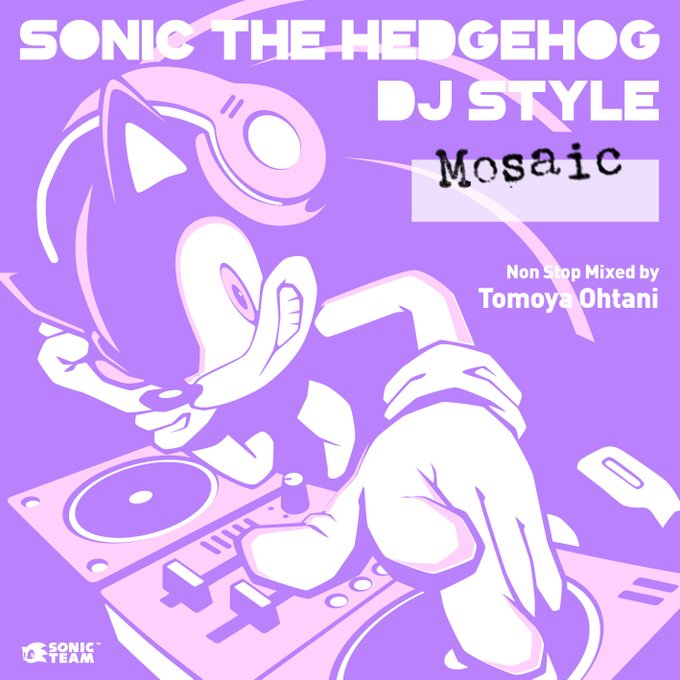 Sonic The Hedgehog DJ Style -Mosaic- image 1