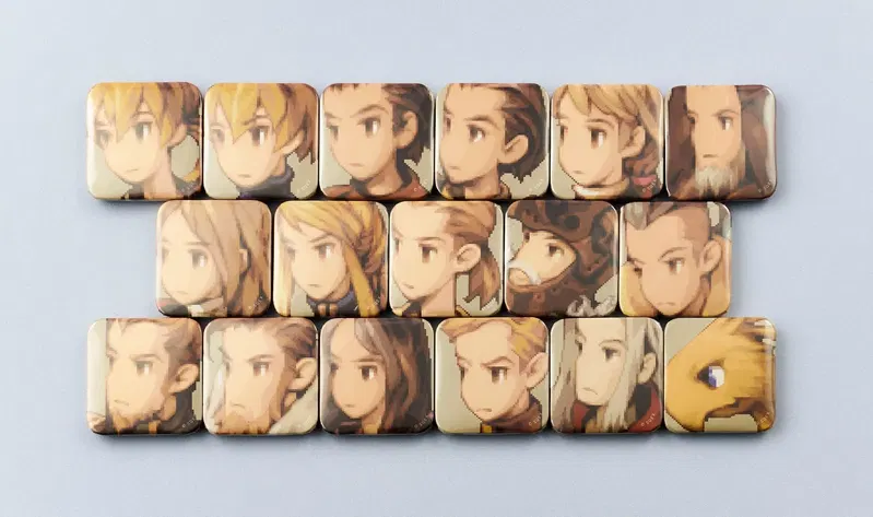 Final Fantasy Tactics - The Ivalice Chronicles Magnet Collection (Set of 17 Pieces) image 1